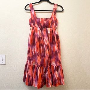 [EUC] London Times Casual Dress Tie-dye Print